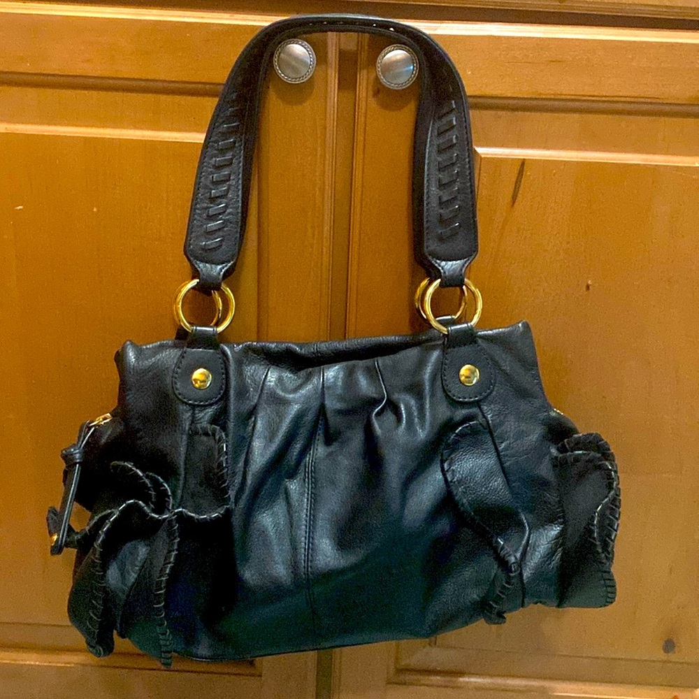 ⚜️🖤 CROWN VINTAGE SHOULDER BAG!!